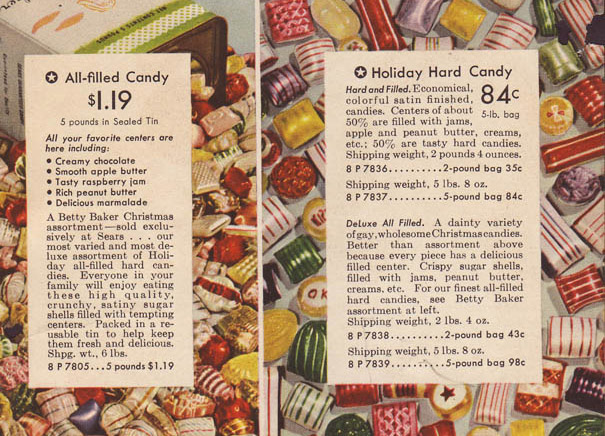 Sears Catalog – Christmas Hard Candy