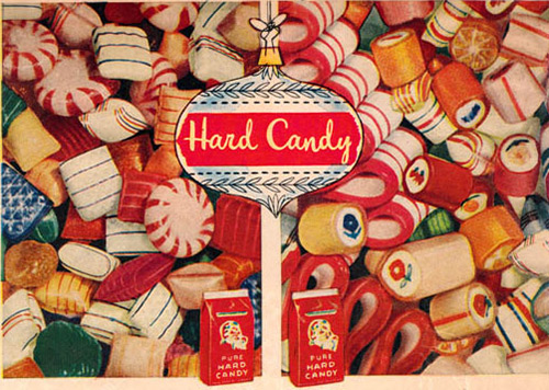 Christmas Hard Candy ribbon candy