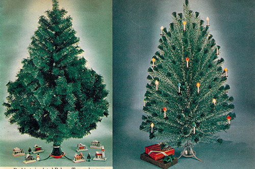 1962 Sears Catalog Artificial Christmas Tree