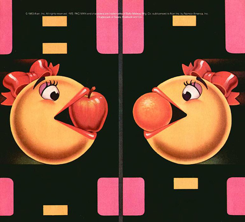 Ms. Pacman Airbrushed Video Game Art