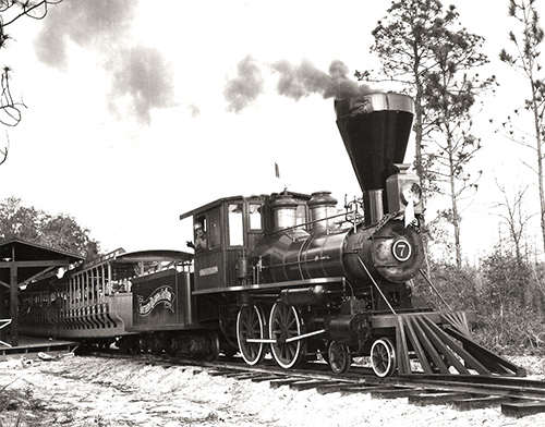 six gun territory ocala florida steam train locomotive