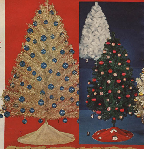 1964 Sears Catalog Artificial Christmas Trees