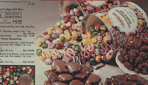 Sears Catalog – Christmas Hard Candy tin