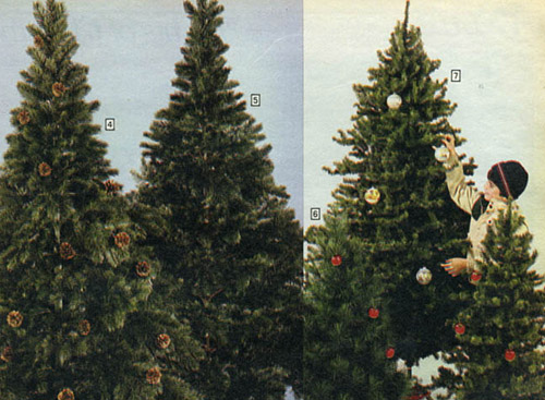 1983 Sears Catalog Artificial Christmas Trees