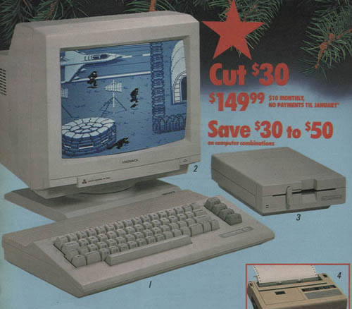 Personal Computers In the 1980s commodore 64c