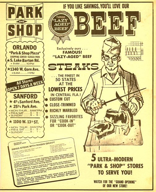 Orlando Grocery 1970s