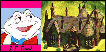My handle on the Prodigy Disney Fans Bulletin Board was J. Thaddeus Toad. So when I created my own page for the TDCC, it only made sense to call it Toad Hall.