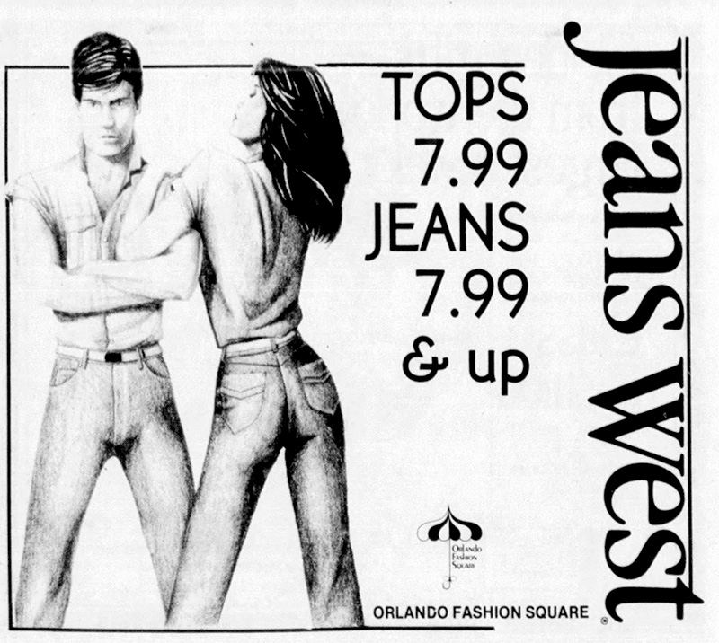 fashion square mall jeans west